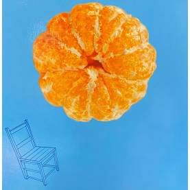 　tangerine  dream (60.6x60.6 cm)